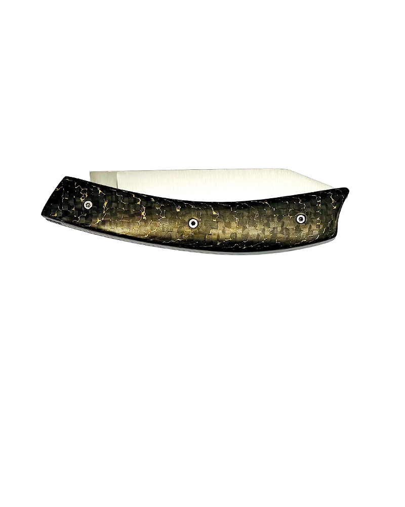 Carbone Snake - Couteau artisanal haut de gamme | Tokou Coutelier
